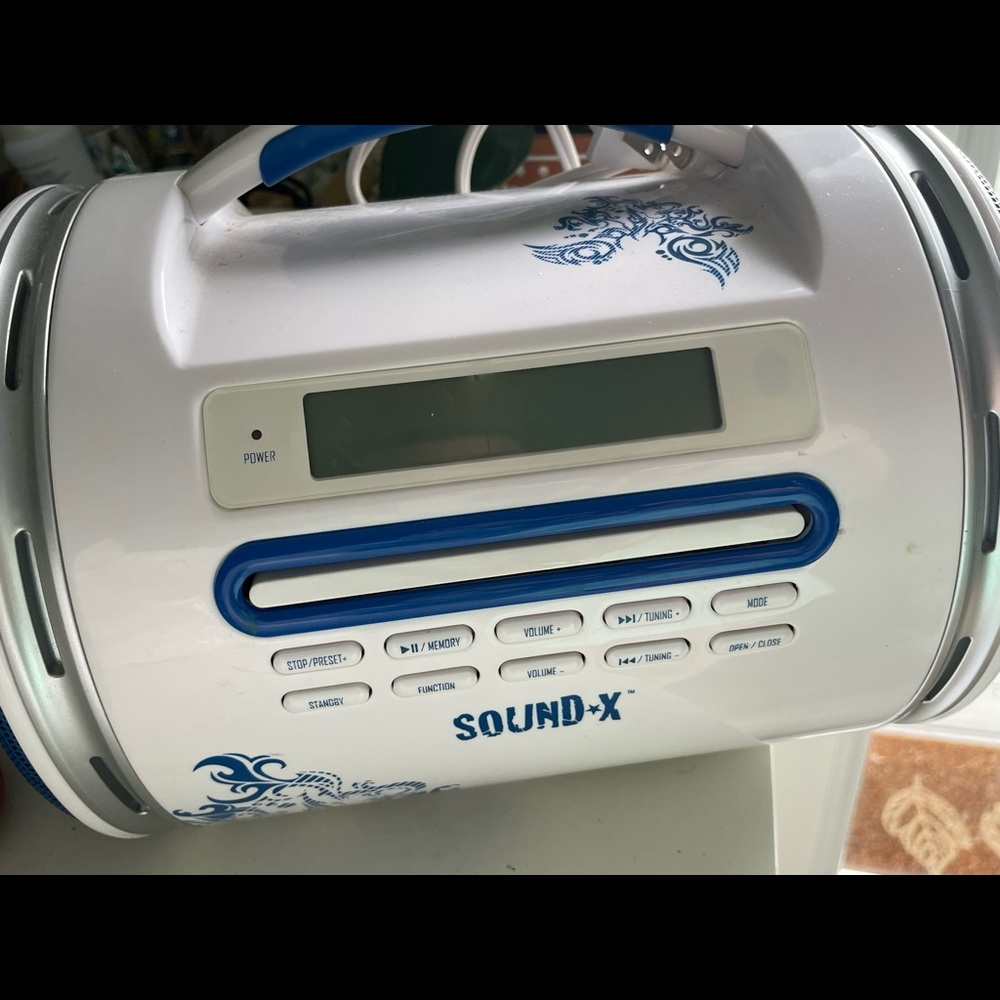 CD player/radio